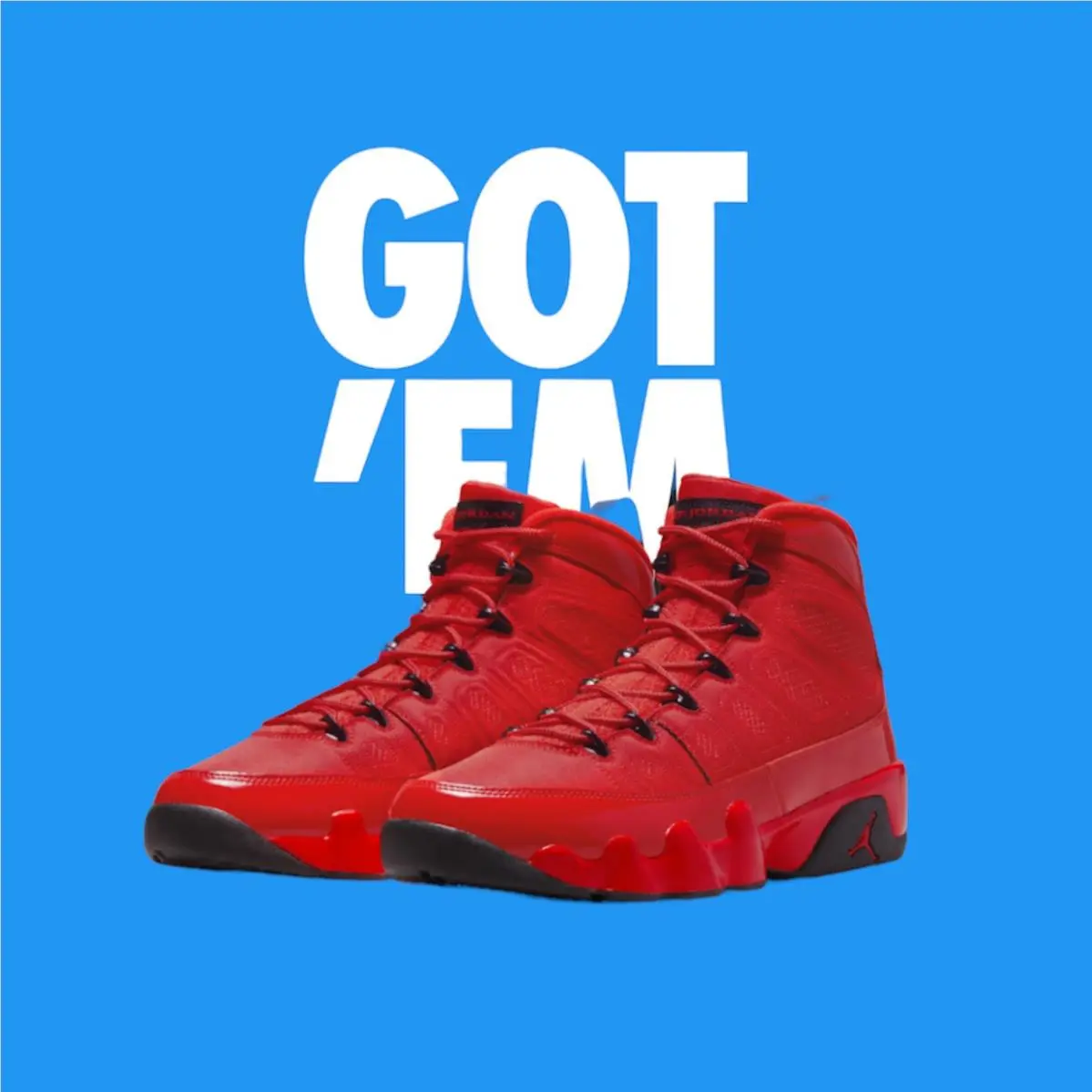 Nike shoes - Air Jordan 9 - Air - 302359-600 - Red 2