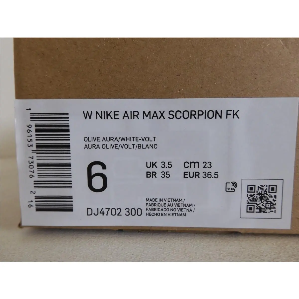 Nike shoes - Nike Air Max Scorpion - Air Max Scorpion - DJ4702-300 - Green (UPC: 196153730762) 3