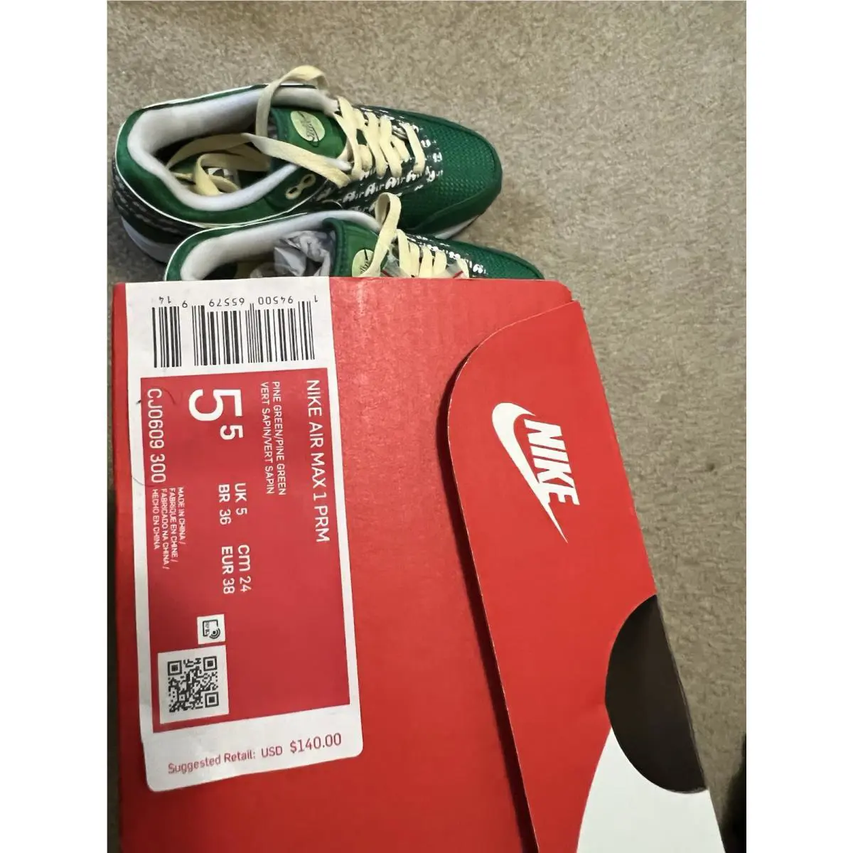 Nike shoes - Jordan 14 - CJ0609-300 - Limeade Green 4