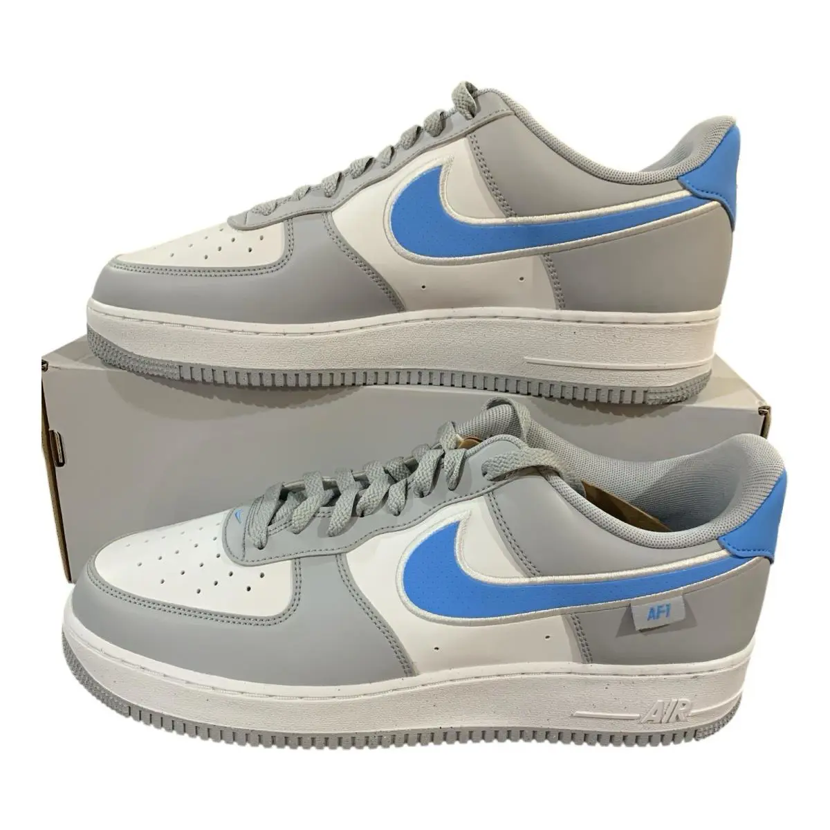 Nike shoes - Nike Air Force 1 - Air Force - 0721 001 - wolf grey university blue 5