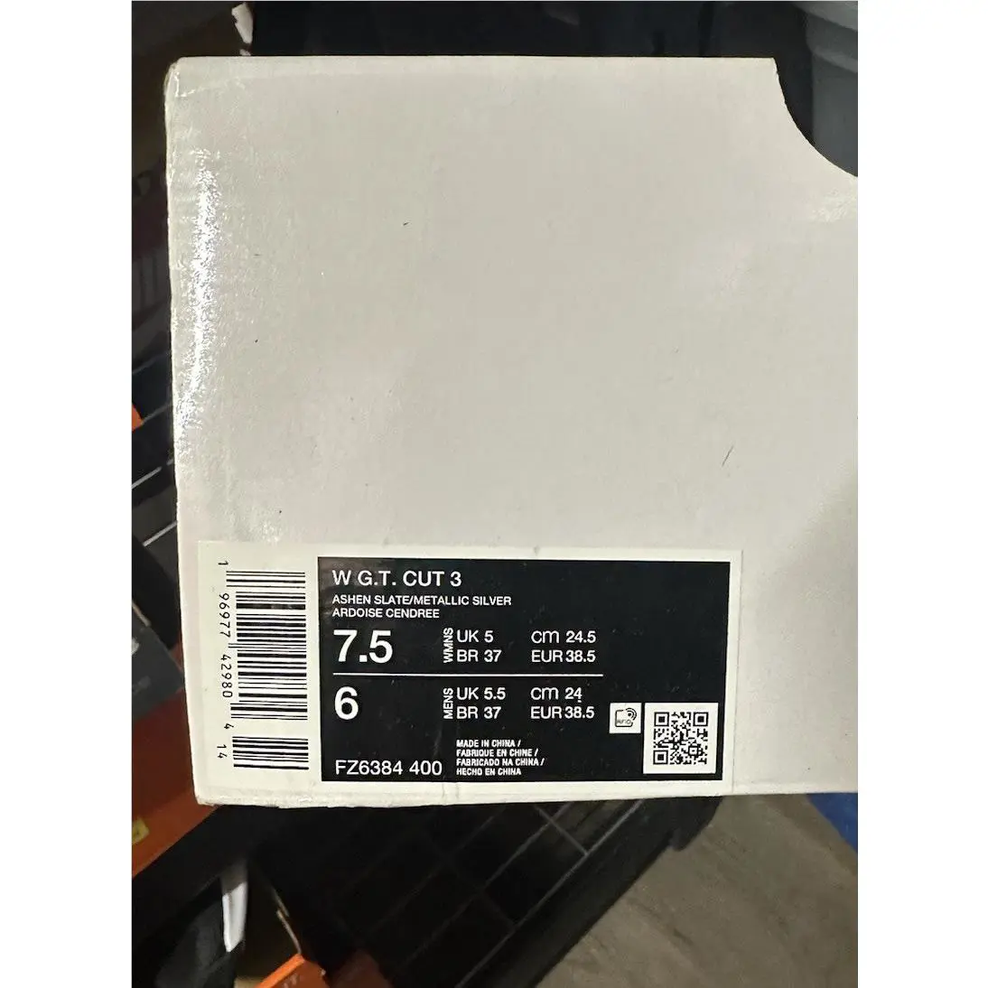 Nike shoes - Nike Air Zoom GT - Air Zoom - FZ6384-400 - Gray 5