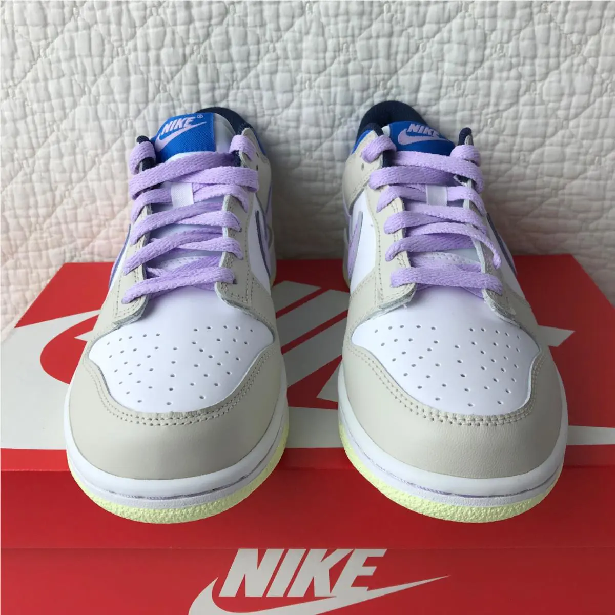 Nike shoes - Nike Dunk Low GS - Dunk Low - FB9109-103 - LT Orewood BRN/Lilac Bloom 3