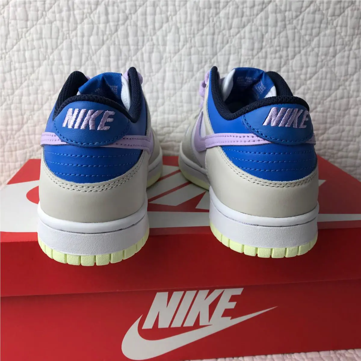 Nike shoes - Nike Dunk Low GS - Dunk Low - FB9109-103 - LT Orewood BRN/Lilac Bloom 4