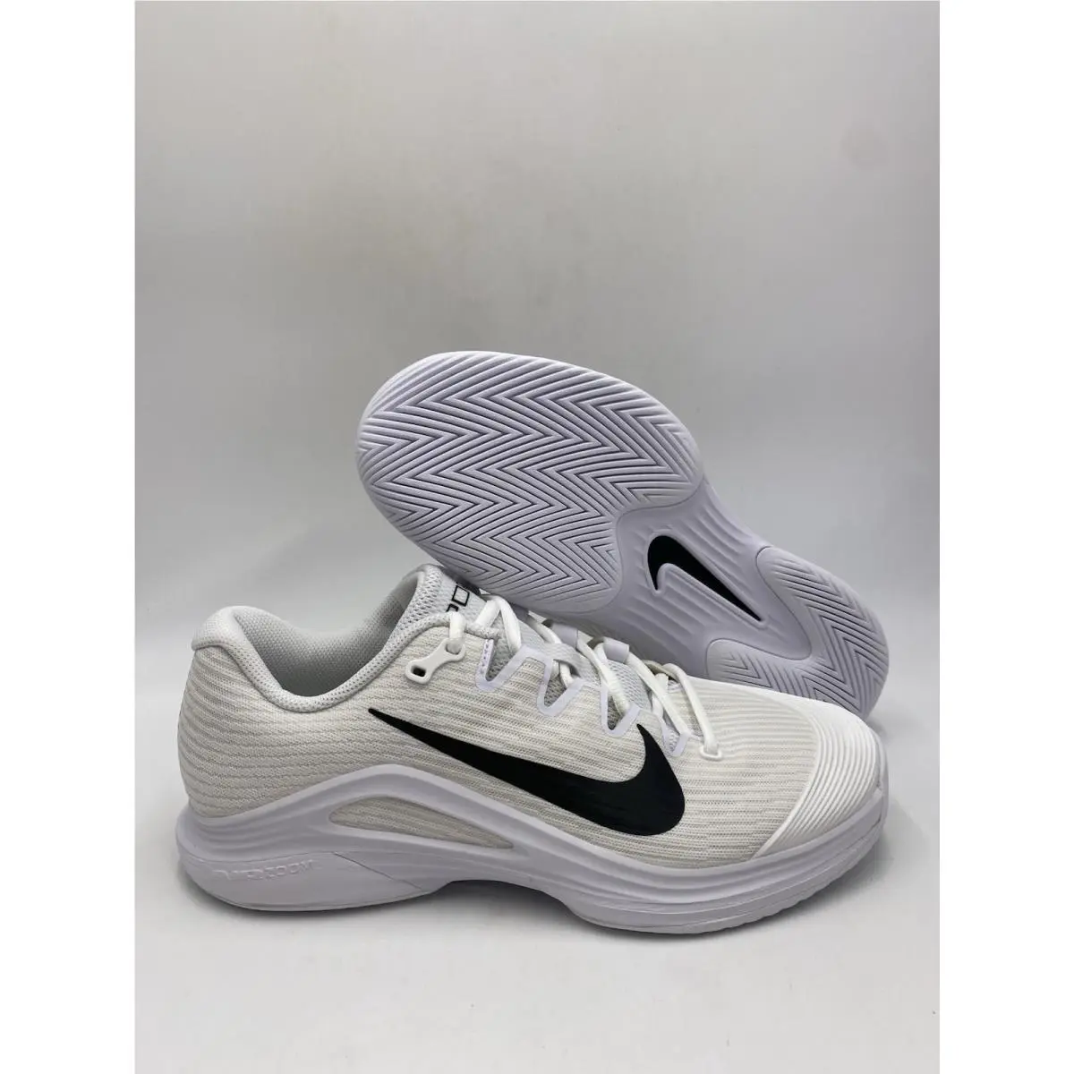 Nike M Zoom Vapor 12 HC White Black Summit White FV5552 101 Men`s Size 7.5