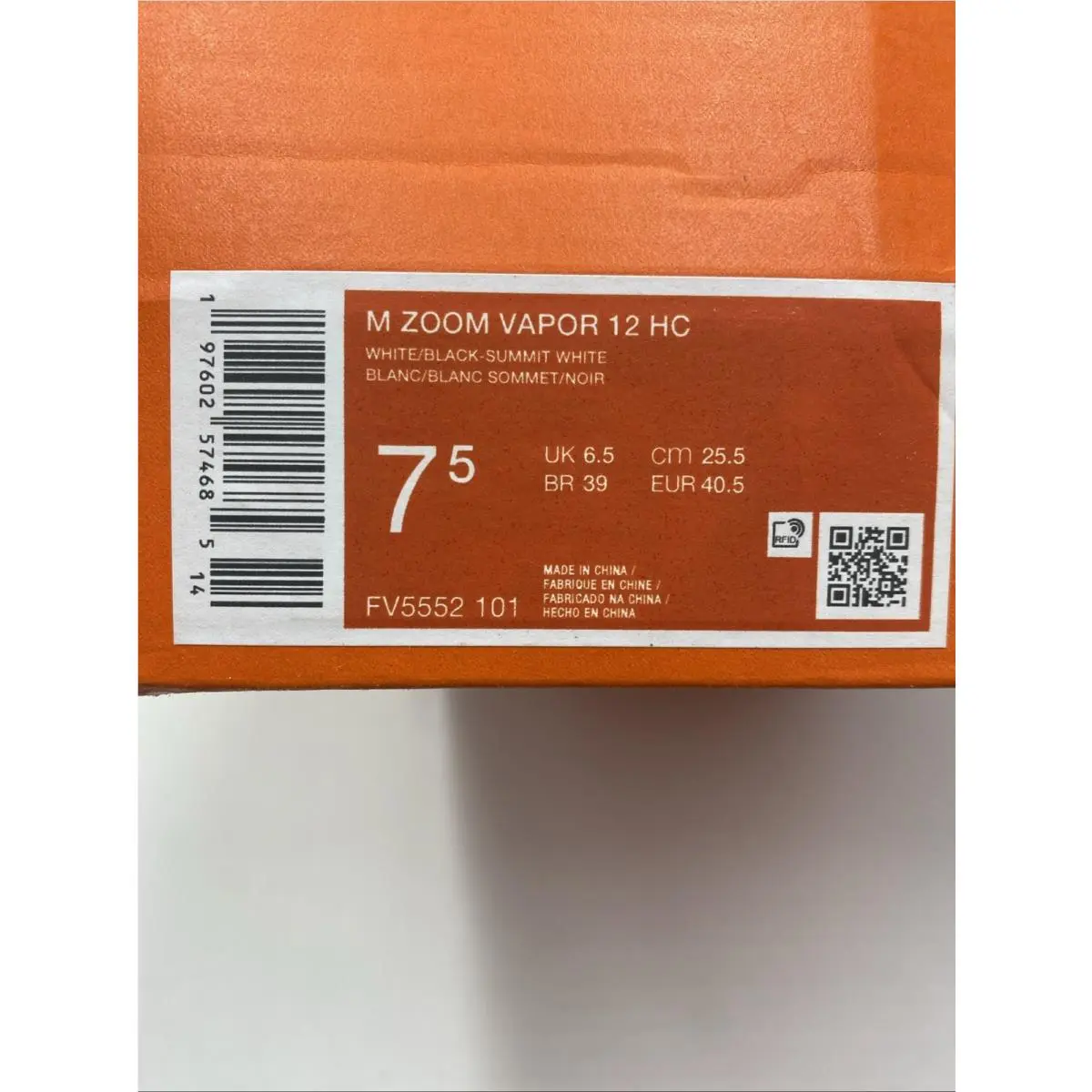 Nike shoes - Nike Vapor - Vapor - FV5552 101 - White/Black-Summit White (UPC: 197602574685) 6