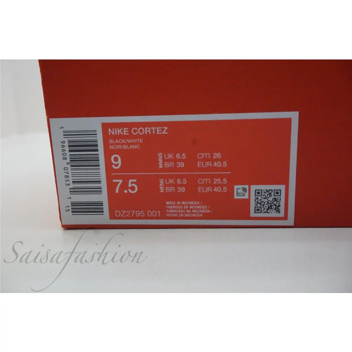 Nike shoes - Nike Cortez - Cortez - DZ2795-001 - Black (UPC: 196608078517) 2