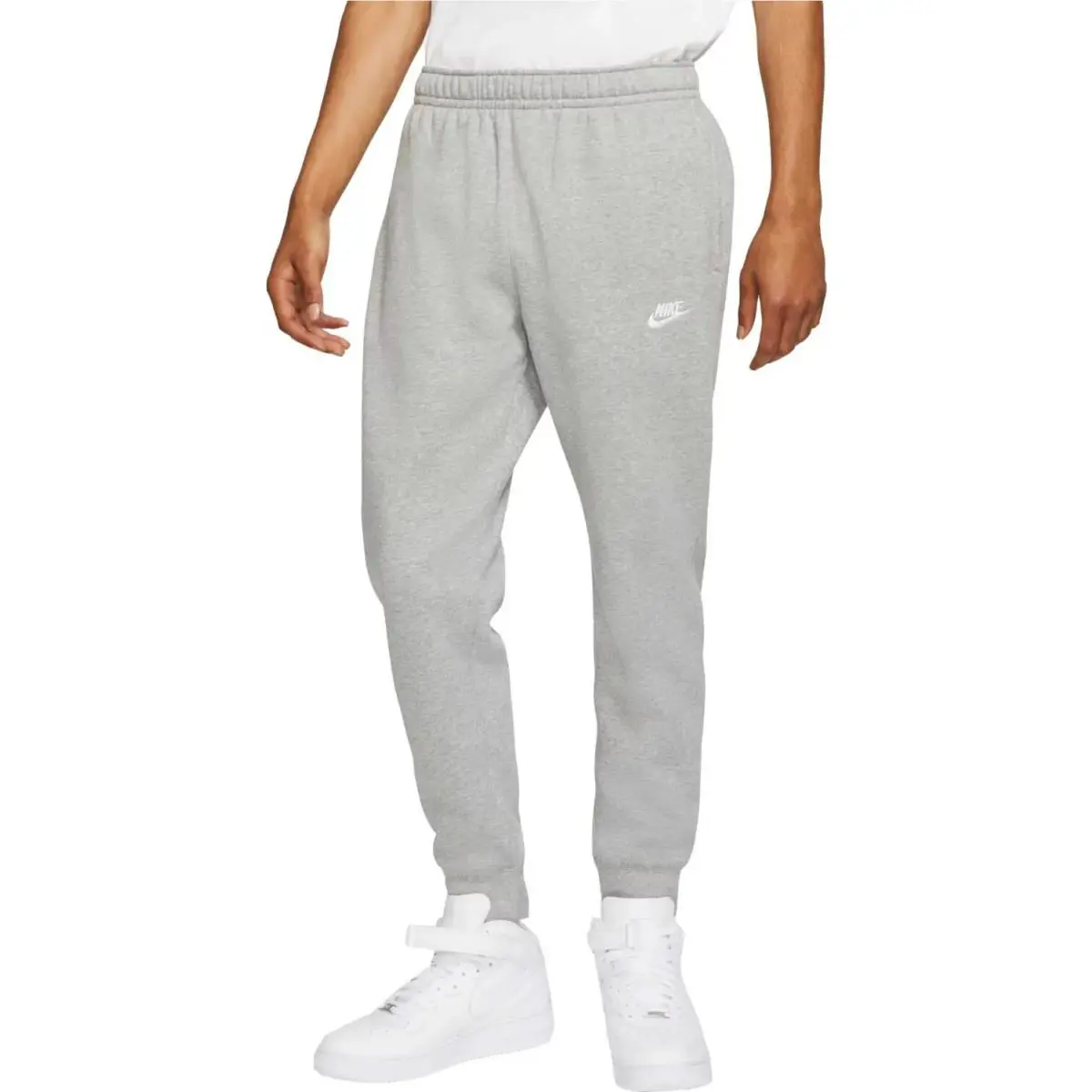 Sportswear Club Fleece Jogger Pants Grey Mens Size 2XL BV2671-063 by Nike