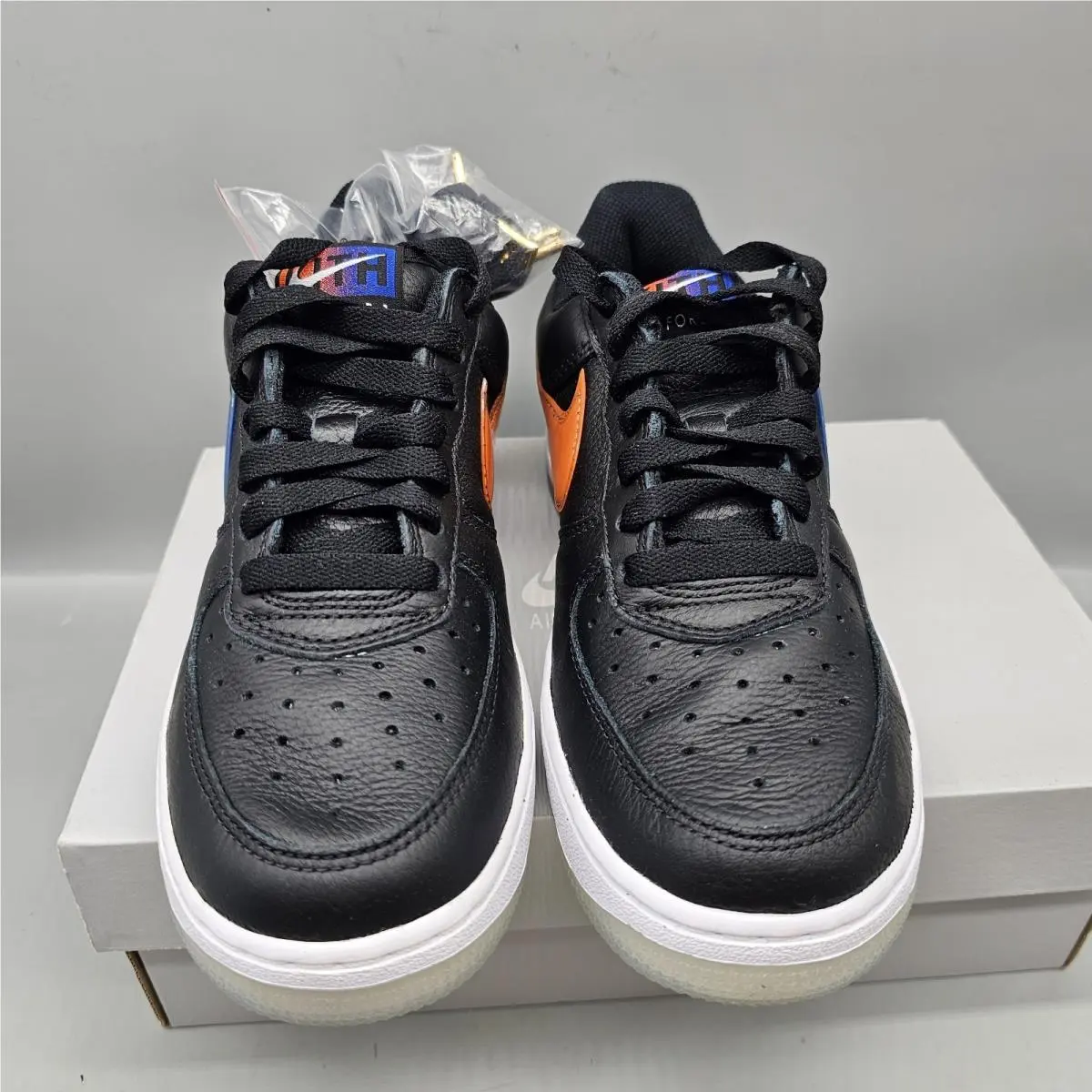 Nike shoes - Nike York Knicks Air Force 1 - CZ7928-001 - Black (UPC: 0194499728696) 2