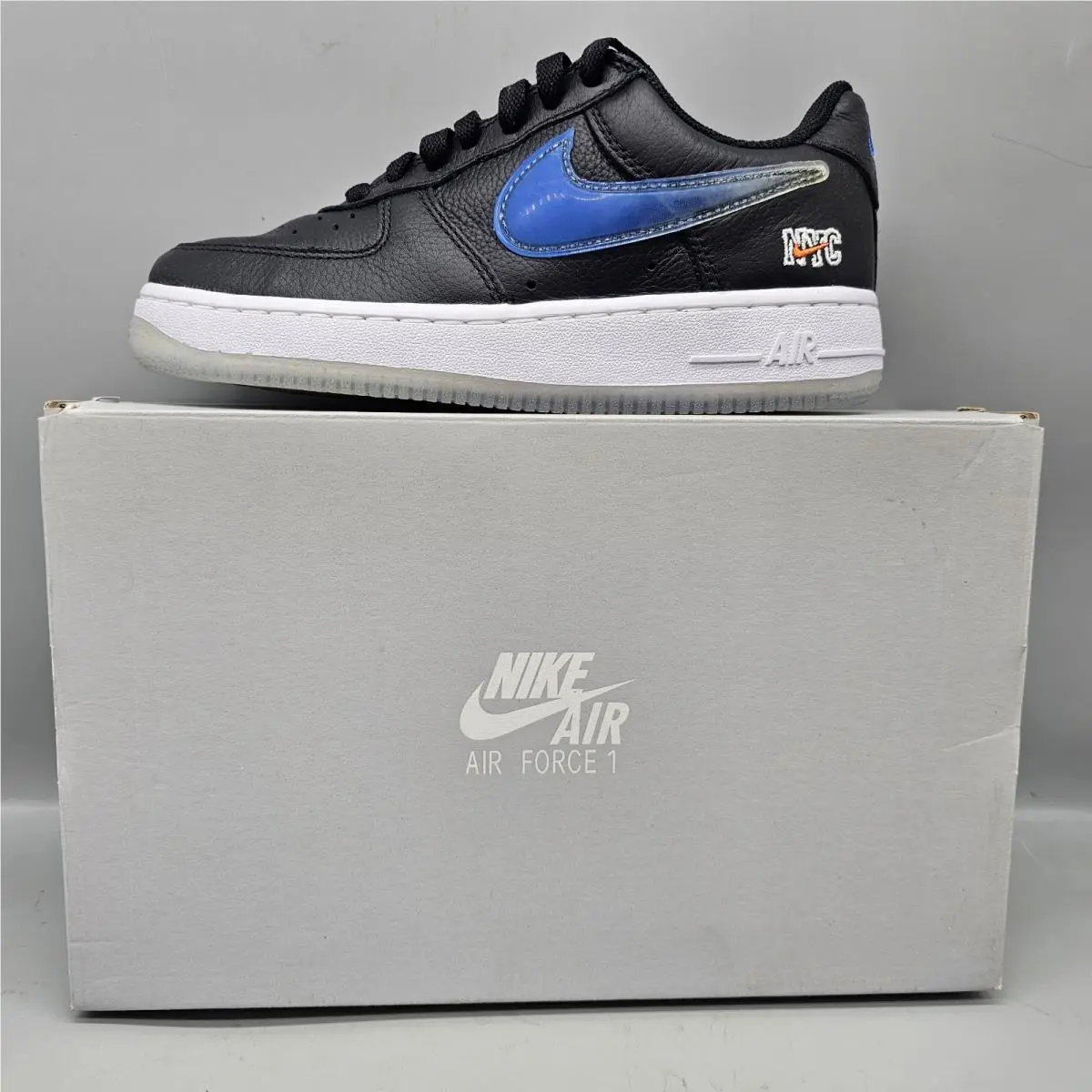 Nike shoes - Nike York Knicks Air Force 1 - CZ7928-001 - Black (UPC: 0194499728696) 5