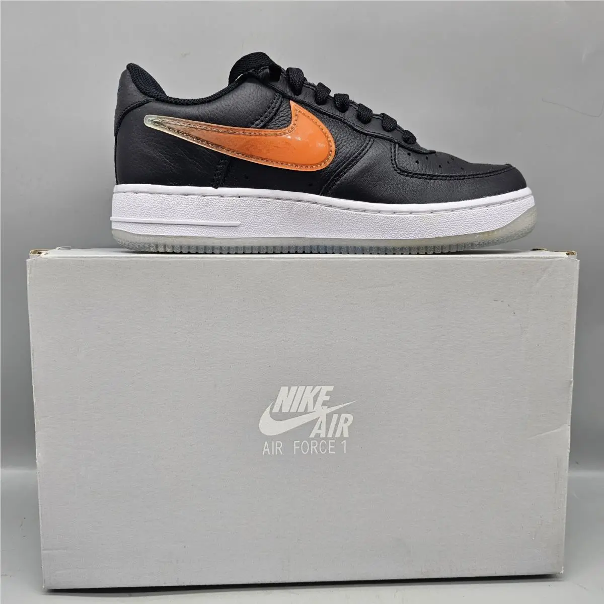 Nike shoes - Nike York Knicks Air Force 1 - CZ7928-001 - Black (UPC: 0194499728696) 6