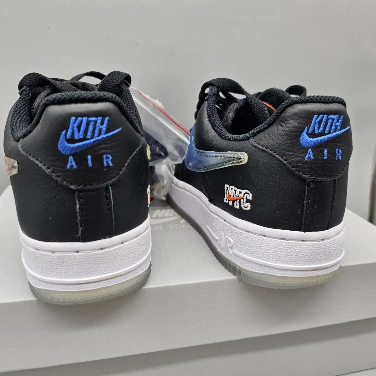 Nike shoes - Nike York Knicks Air Force 1 - CZ7928-001 - Black (UPC: 0194499728696) 4