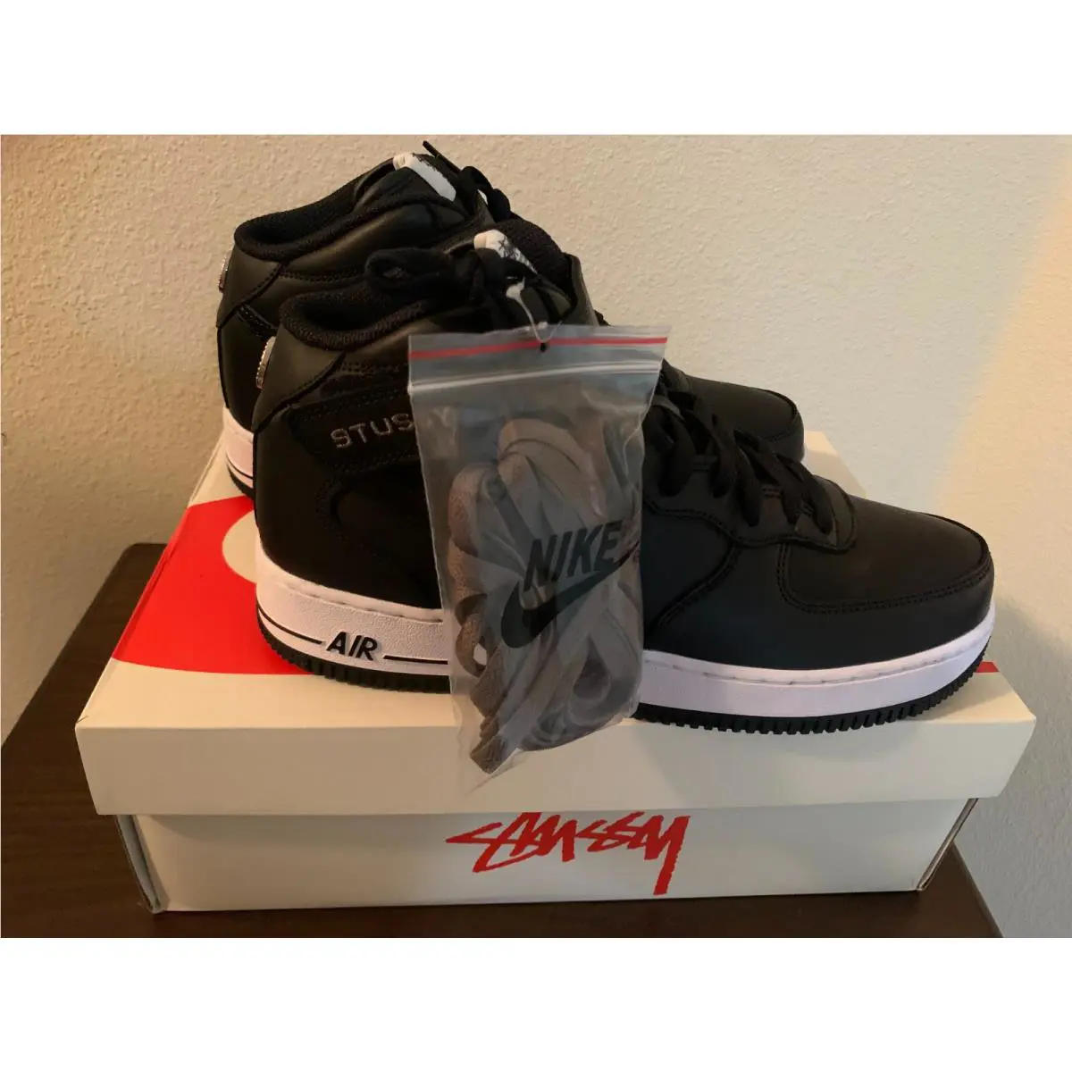 Nike shoes - Nike Air Force 1 - Air Force - DJ7840-001 - Black, Full: Black/Black/Black (UPC: 0195866263246) 2