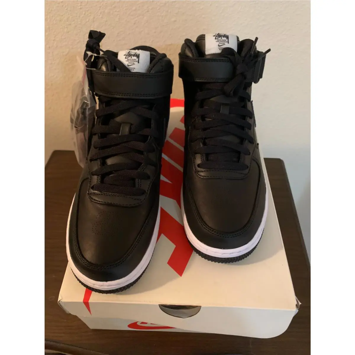 Nike shoes - Nike Air Force 1 - Air Force - DJ7840-001 - Black, Full: Black/Black/Black (UPC: 0195866263246) 3