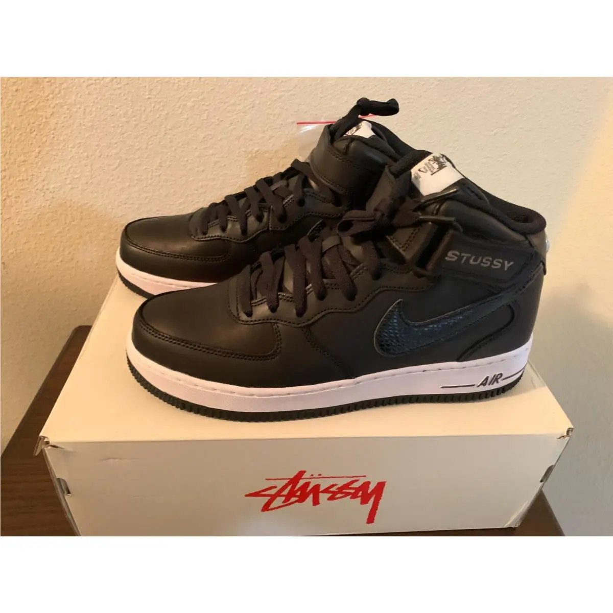 Nike shoes - Nike Air Force 1 - Air Force - DJ7840-001 - Black, Full: Black/Black/Black (UPC: 0195866263246) 4