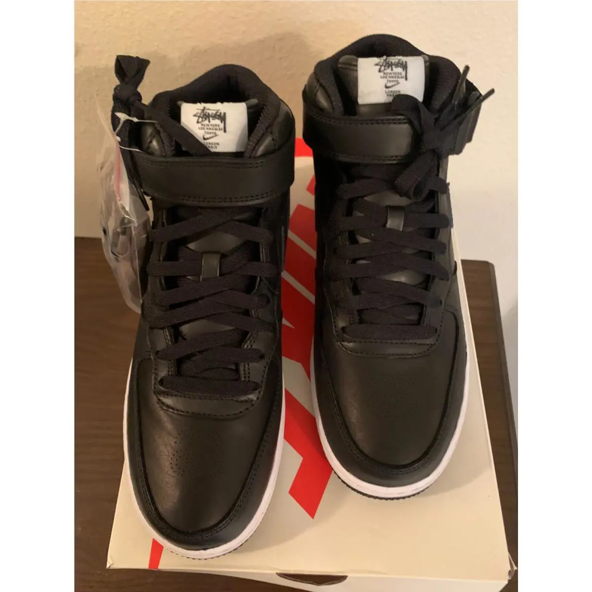 Nike shoes - Nike Air Force 1 - Air Force - DJ7840-001 - Black, Full: Black/Black/Black (UPC: 0195866263246) 5