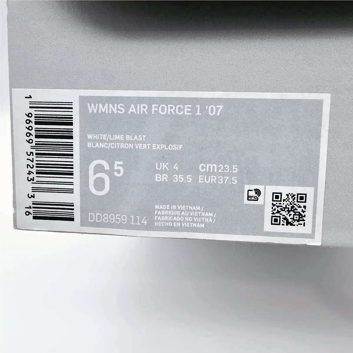 Nike shoes - Nike Air Force 1 - Air Force - DD8959-114 - White 4