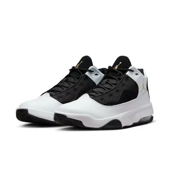 Nike Air Jordan Max Aura 2 White Black Gold CK6636-107 Men’s Size 13