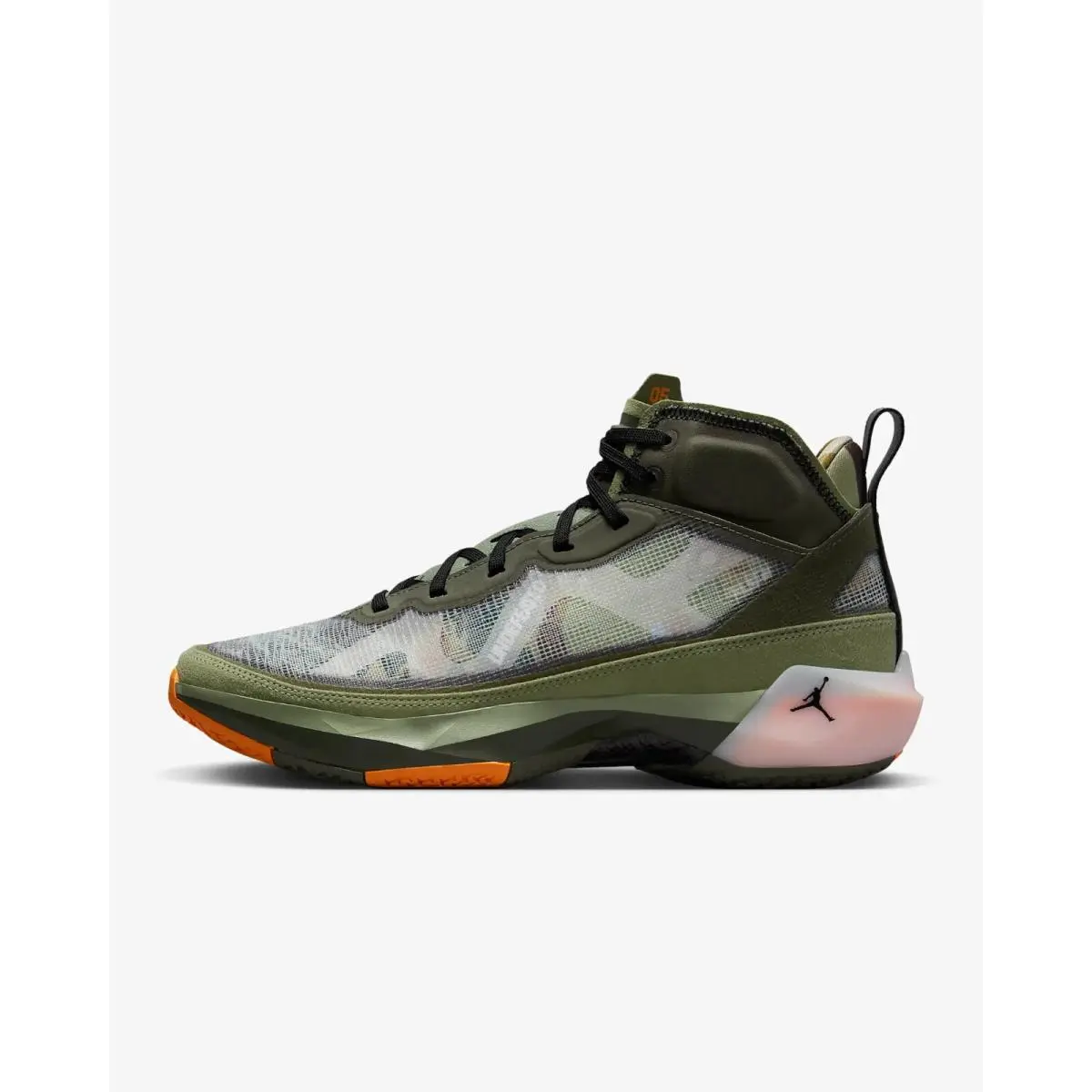 Nike shoes - Air Jordan 37 - Air - DV6255-300 - Oil Green/Orange Horizon/Twilight Marsh/Black 16