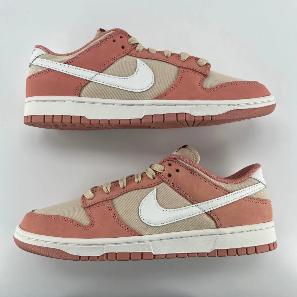 Nike shoes - Nike Dunk Low Retro PRM Red Stardust - FB8895-601 - Pink 0