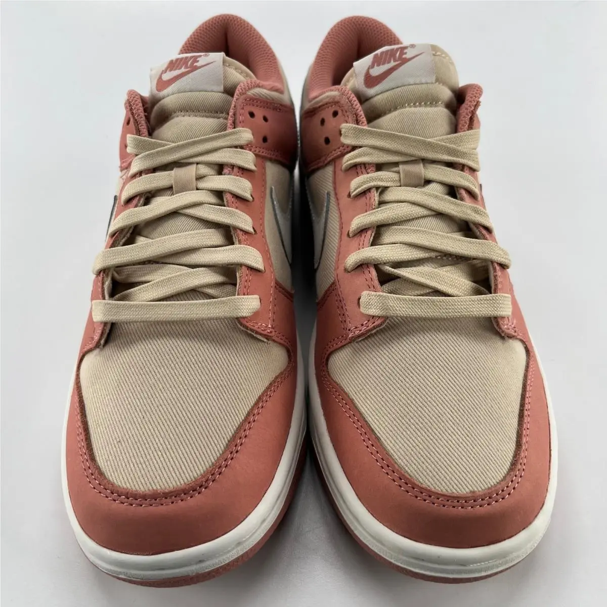 Nike shoes - Nike Dunk Low Retro PRM Red Stardust - FB8895-601 - Pink 2