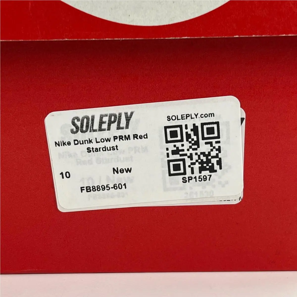 Nike shoes - Nike Dunk Low Retro PRM Red Stardust - FB8895-601 - Pink 7