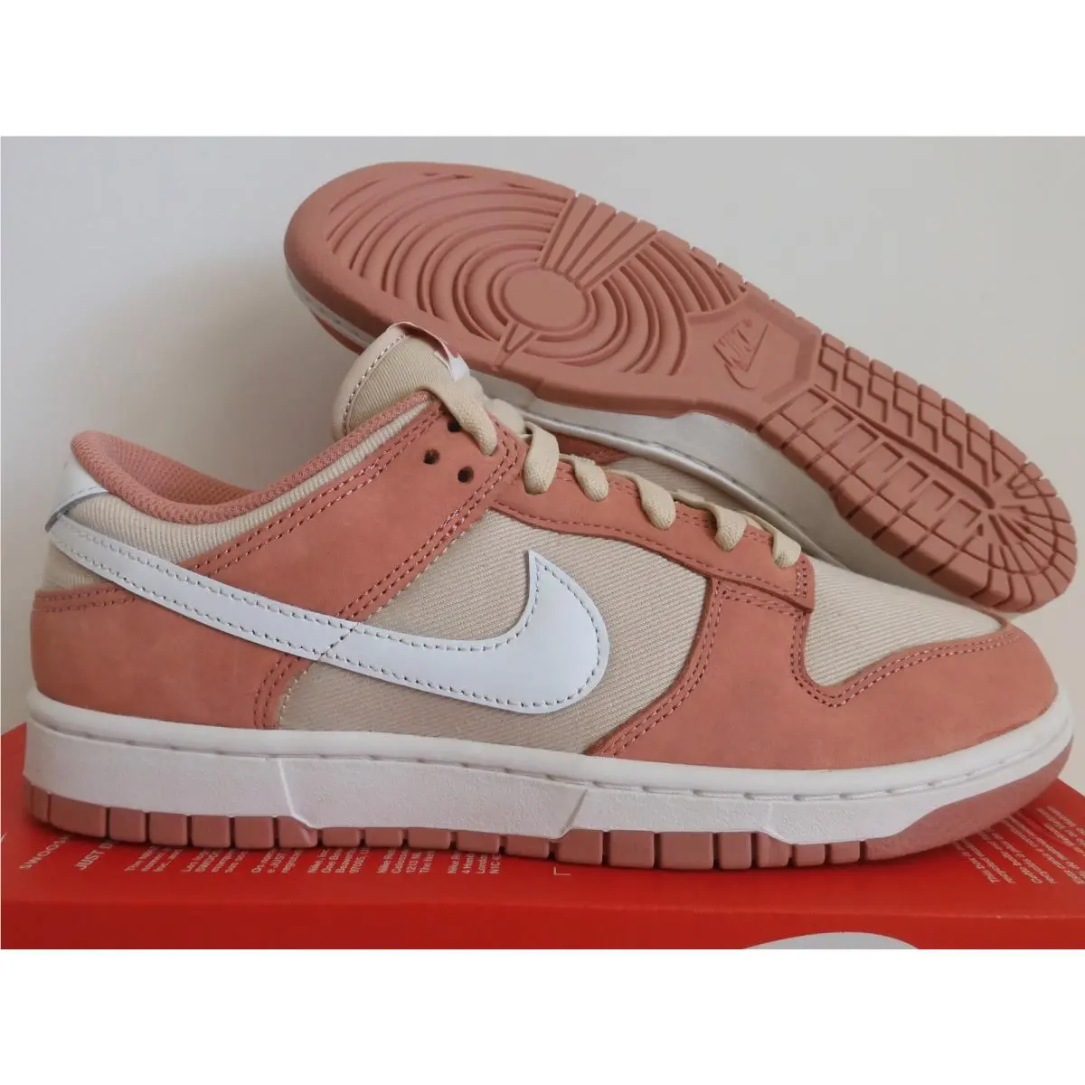 Dunk Low Retro Premium Red Stardust-summit White SZ 9 FB8895-601 by Nike