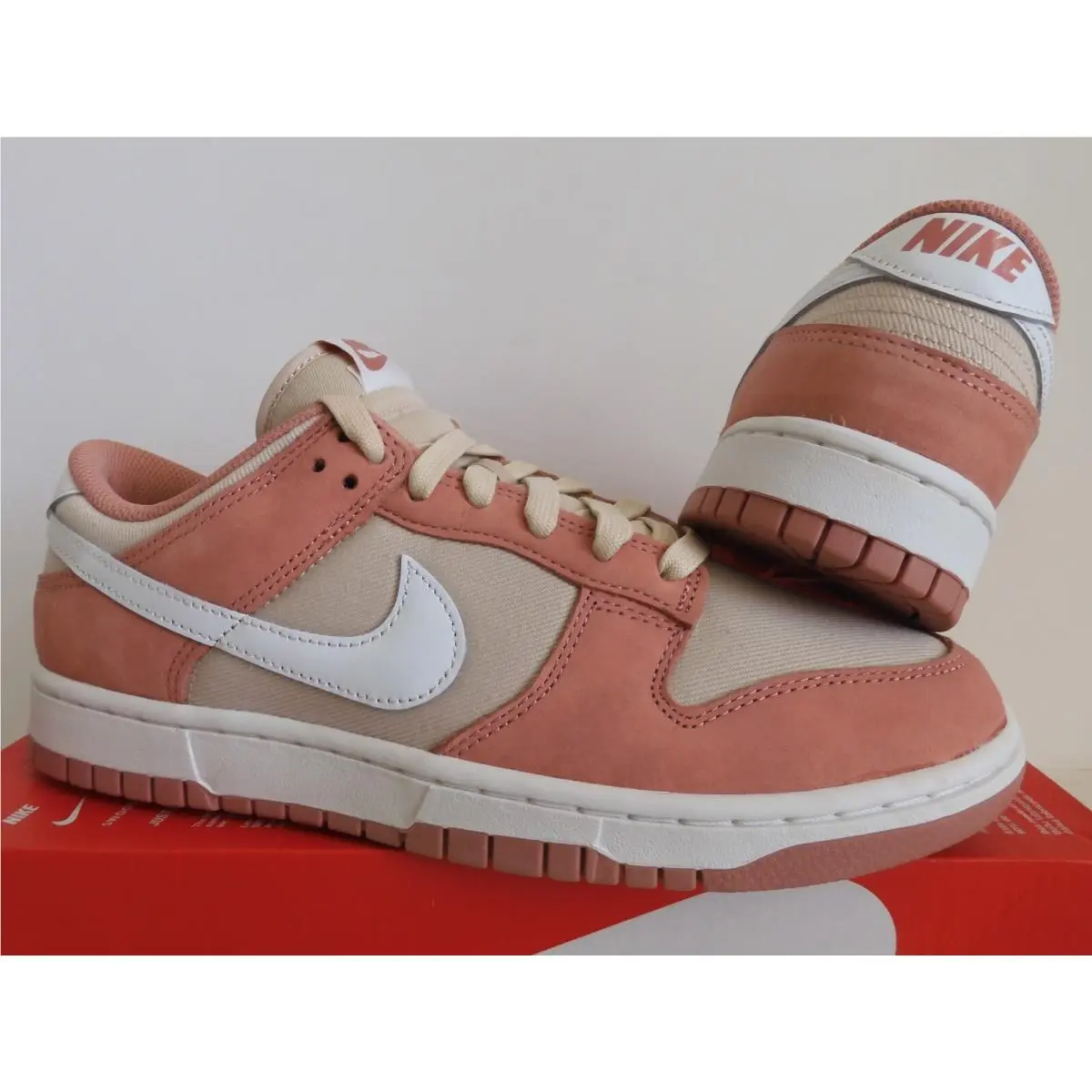 Nike shoes - Nike Dunk Retro Low - Dunk Retro Low - FB8895-601 - Red (UPC: 196975536696) 0