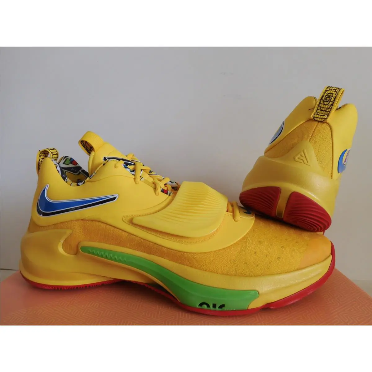 Nike shoes - Nike Zoom Freak - Zoom Freak - DC9364-700 - Yellow (UPC: 195242848432) 0