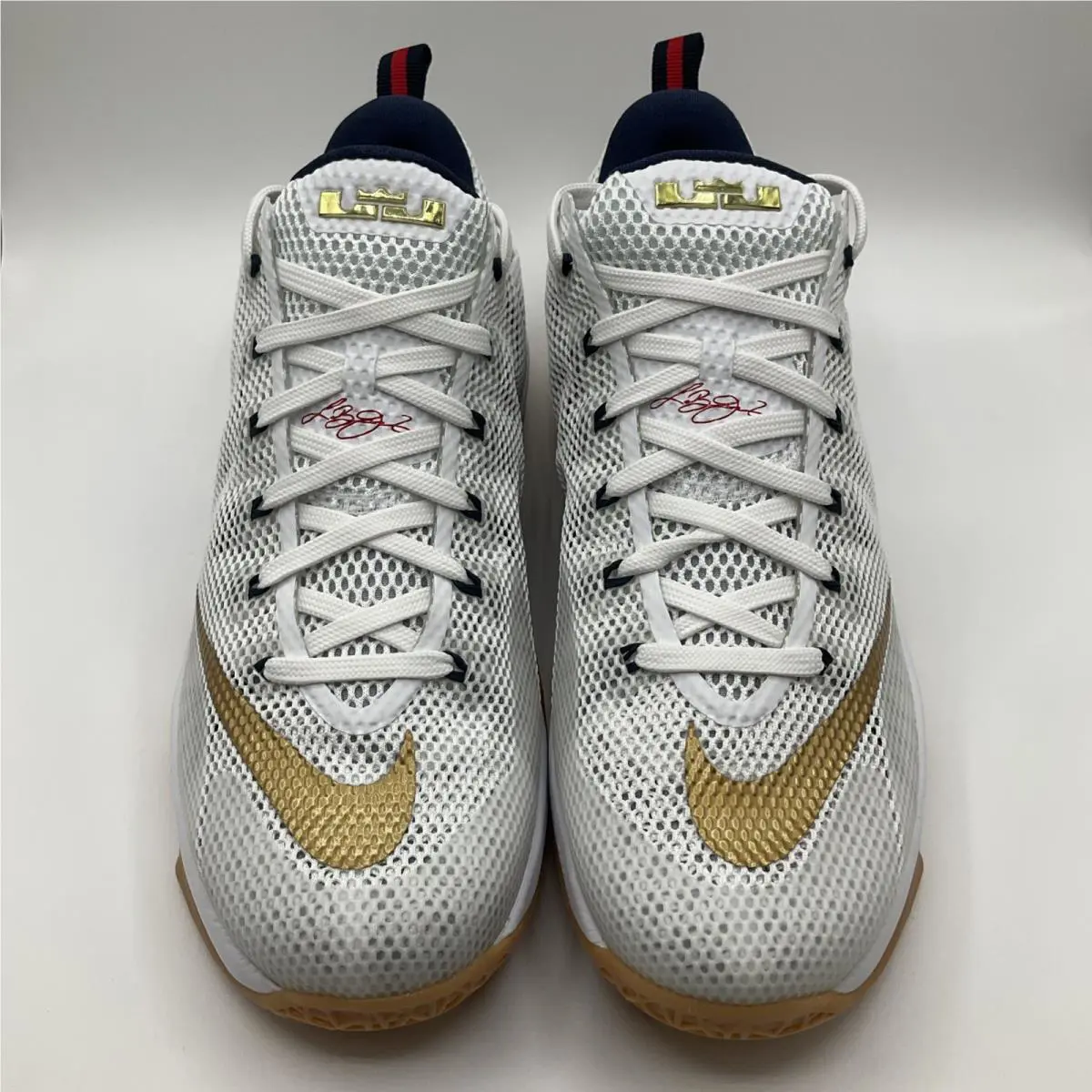 Nike shoes - Nike LeBron 12 - LeBron - 724557-174 - White (UPC: 0887229186193) 2