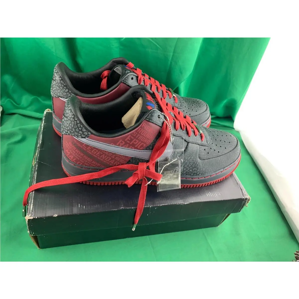 Nike shoes - Nike Air Force 1 Supreme - 315089-001 - Multicolor 0