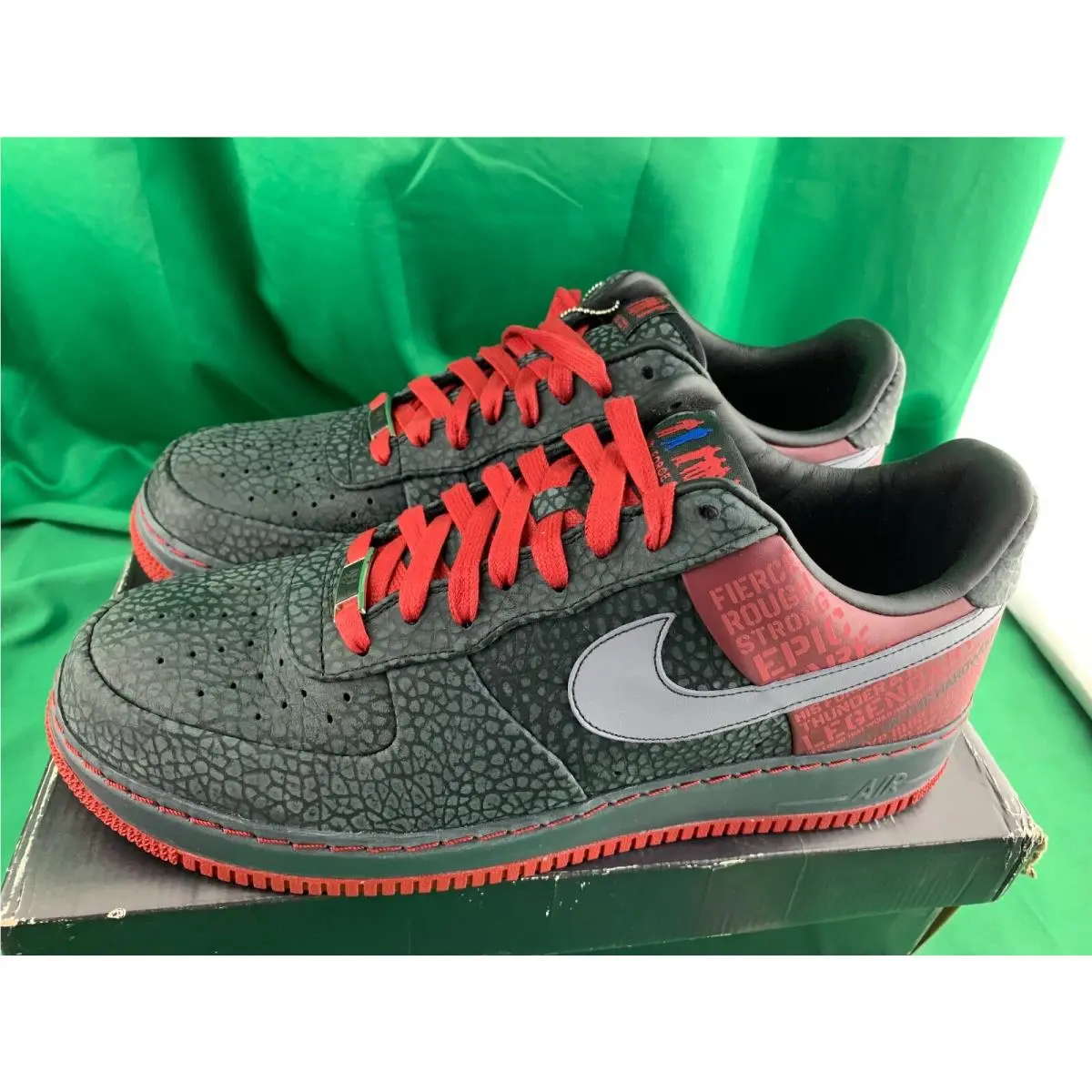 Nike shoes - Nike Air Force 1 Supreme - 315089-001 - Multicolor 4