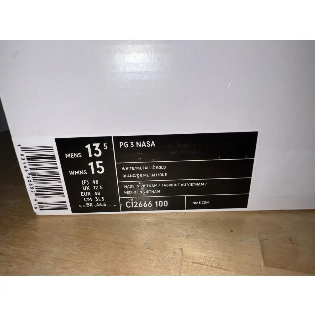 Nike shoes - Nike Pg 3 - CI2666-100 - White 5