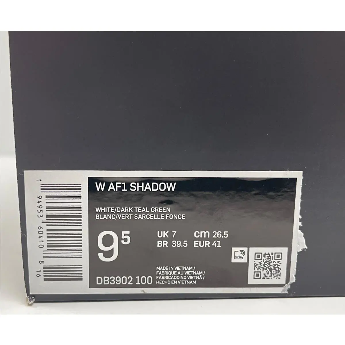 Nike shoes - DB3902100 - DB3902-100 - White Dark Teal Green (UPC: 194953604108) 8