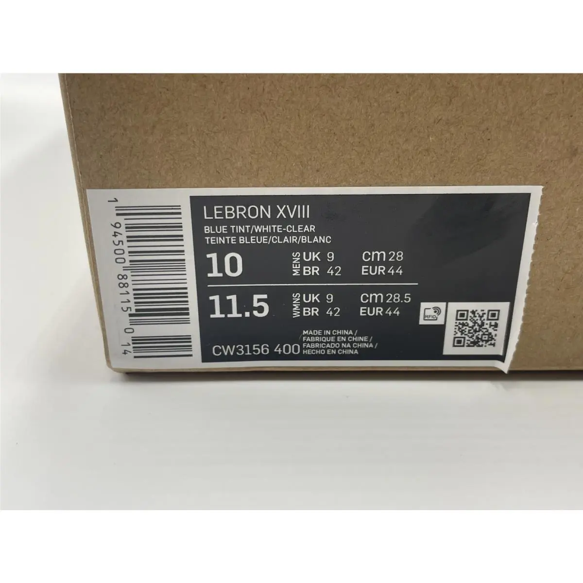 Nike shoes - LEBRON XVIII - LEBRON XVIII - CW3156 400 - Blue (UPC: 194500881150) 7