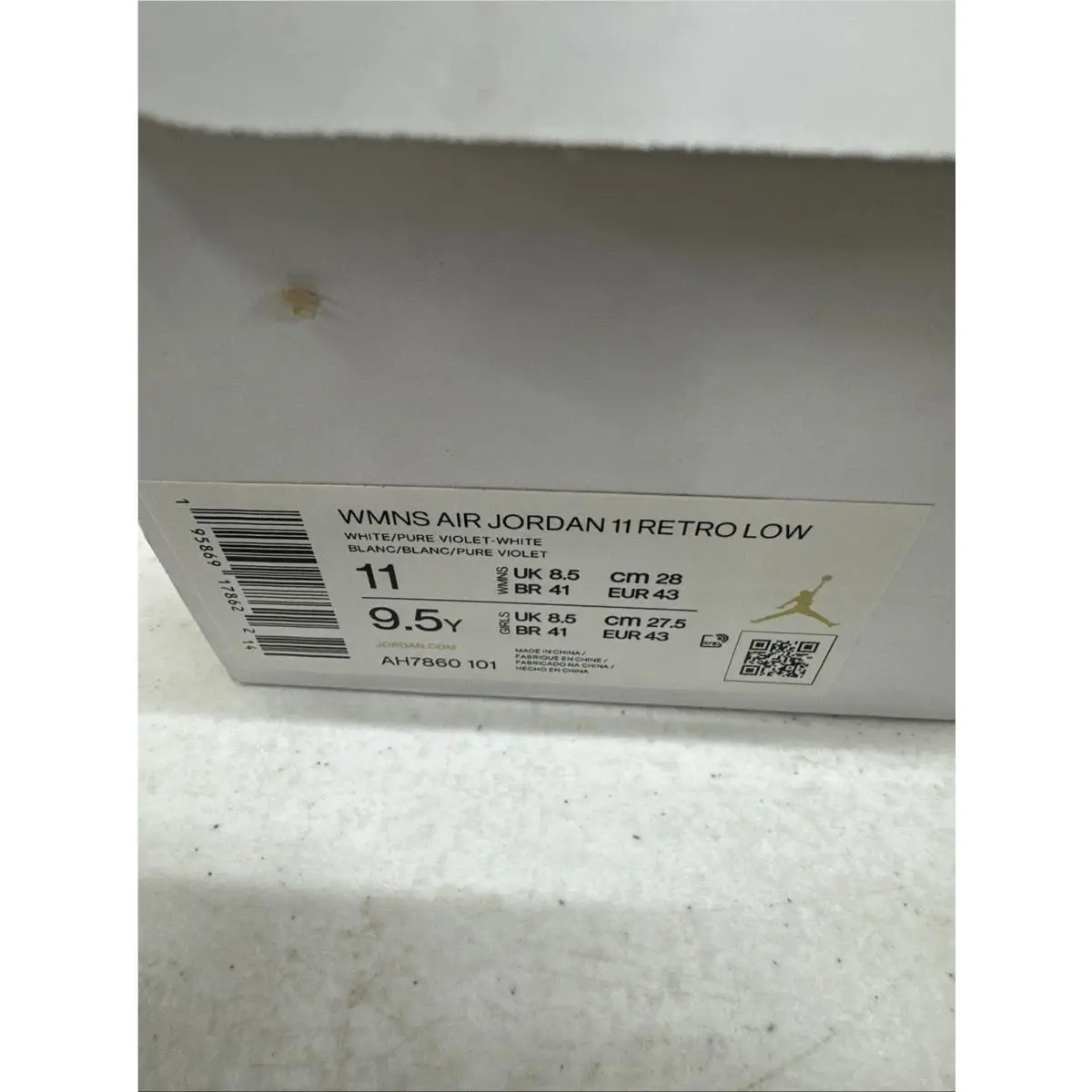 Nike shoes - Air Jordan 11 - Air - AH7860-101 - Purple 0
