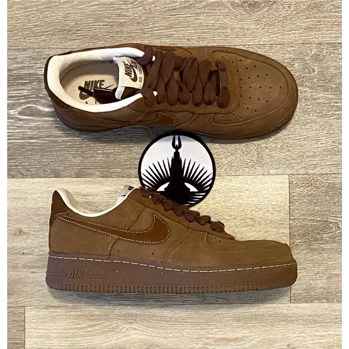 Nike shoes - Nike Air Force 1 `07 - FQ8901-259 - Cacao Wow/Sanddrift/Cacao Wow (UPC: 196969790424) 5