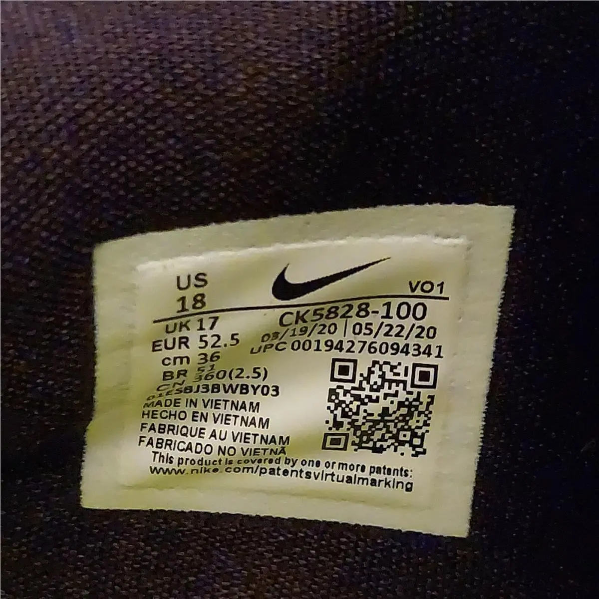 Nike shoes - Nike - ck5828100 - Multicolor (UPC: 194276094341) 8