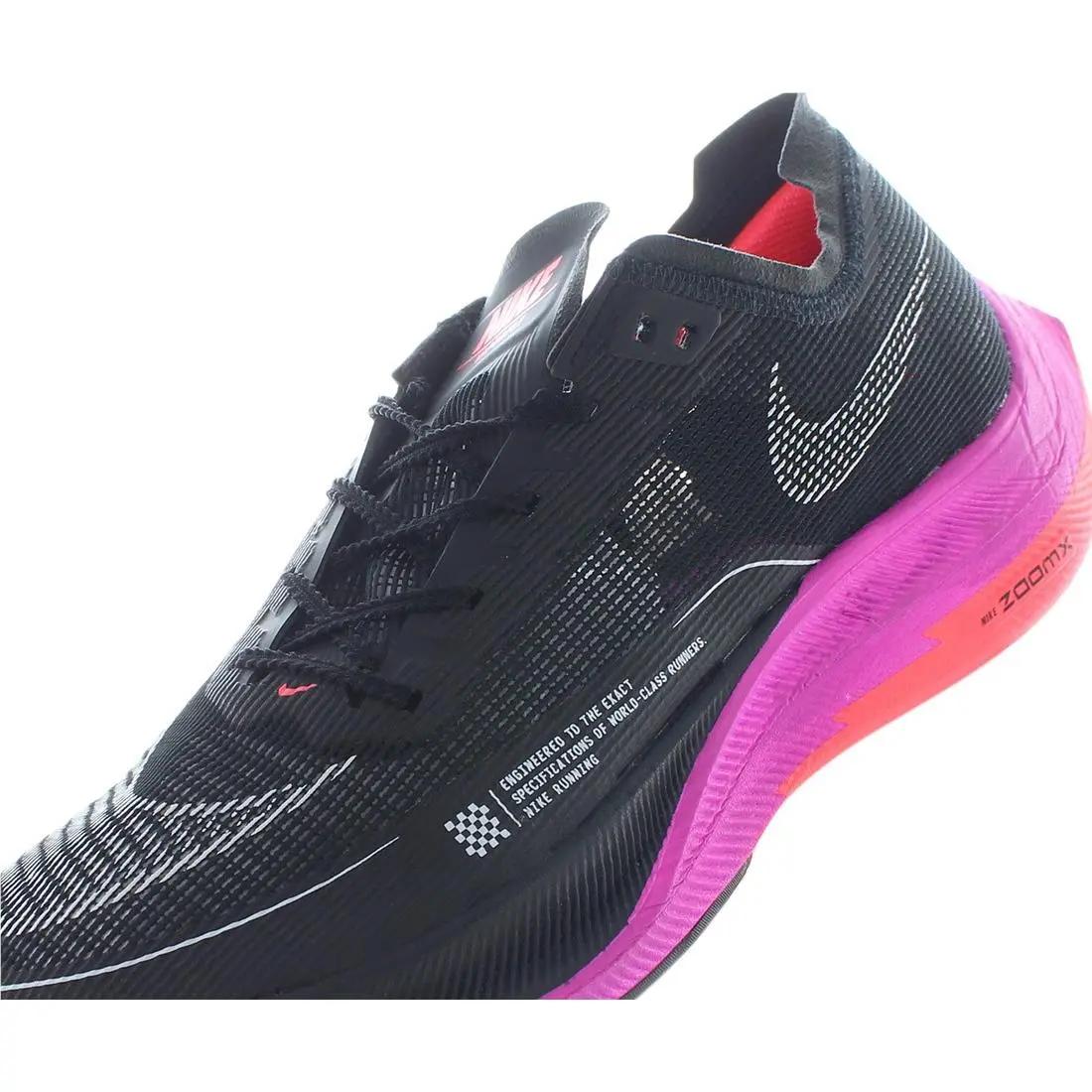Nike shoes - Nike ZoomX Vaporfly NEXT% - ZoomX Vaporfly - CU4111-002 - Black, Full: Black/Flash Crimson (UPC: 195866203938) 0