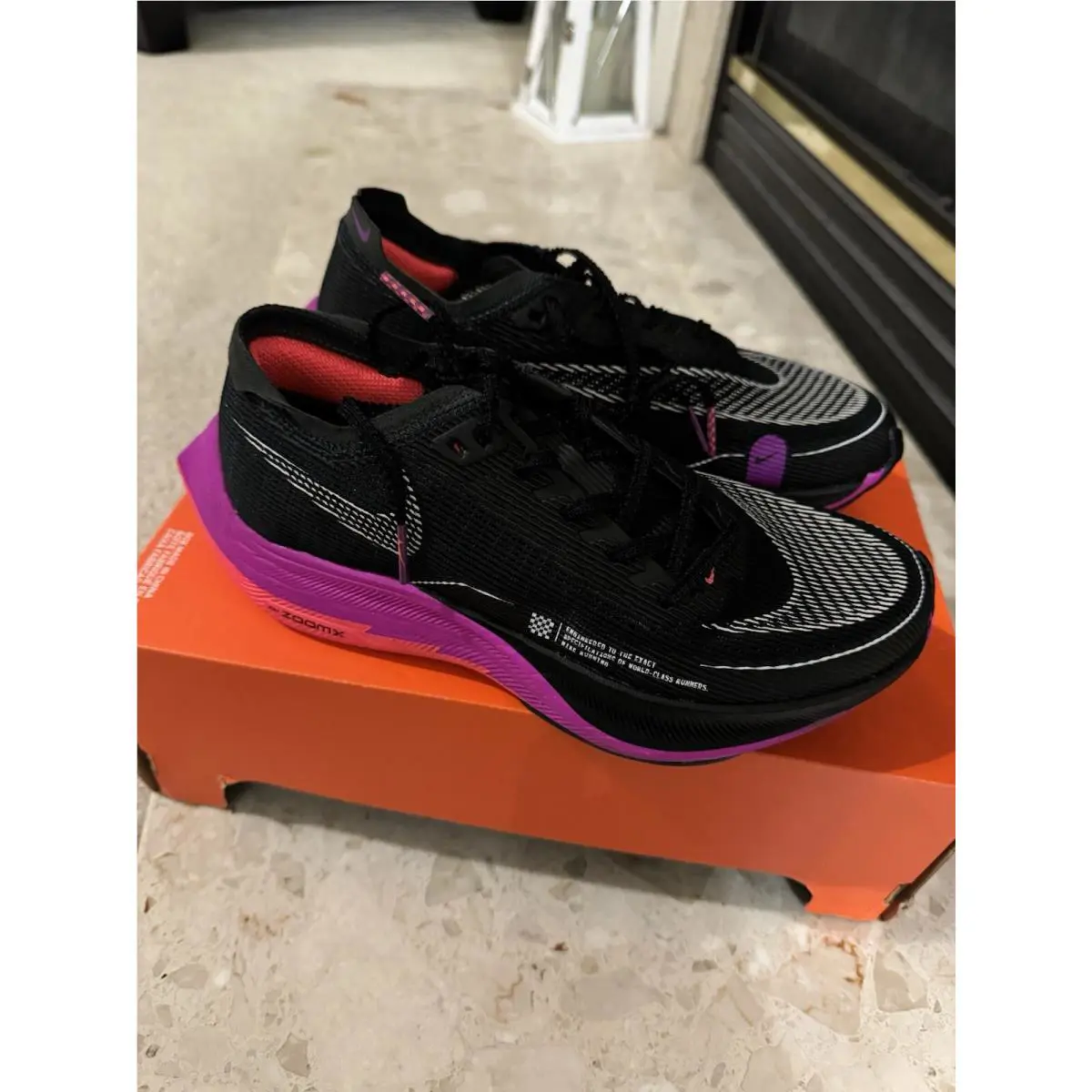 Nike shoes - Nike ZoomX Vaporfly NEXT% - ZoomX Vaporfly - CU4111-002 - Black 0