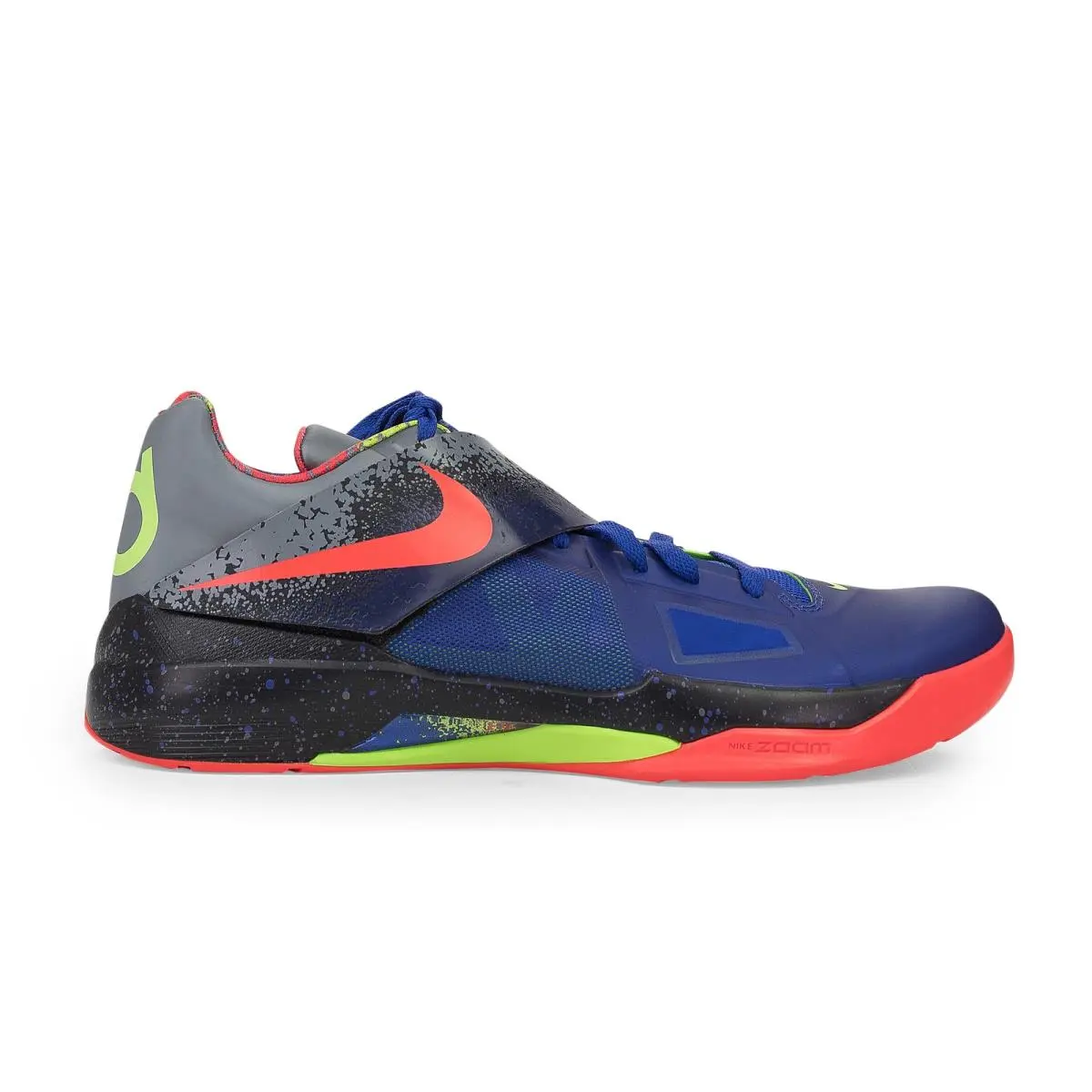 Nike Multicolor KD 4 Nerf Sneakers Size 15