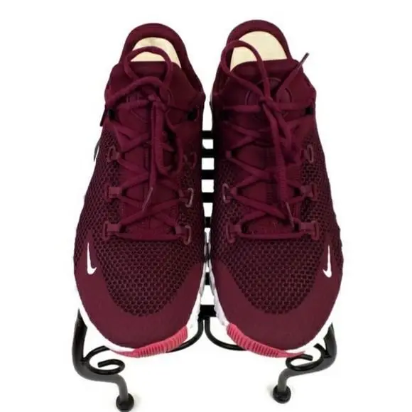Nike CZ0596-669 Free Metcon 4 Dark Beet Root White Training Shoes Womens 12 - Multicolor
