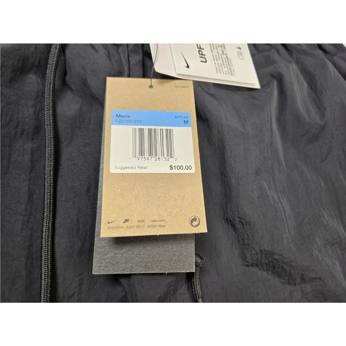 Nike clothing - NIKE Woven Jogger Pants Tech Repel - FZ0758-010 - Black 7