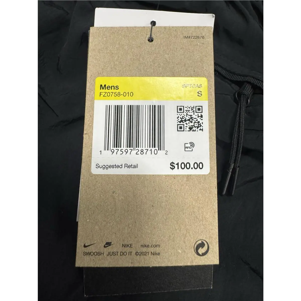 Nike clothing - Nike Tech Woven Repel Pants - FZ0758 010 - Black (UPC: 0197597281322) 12