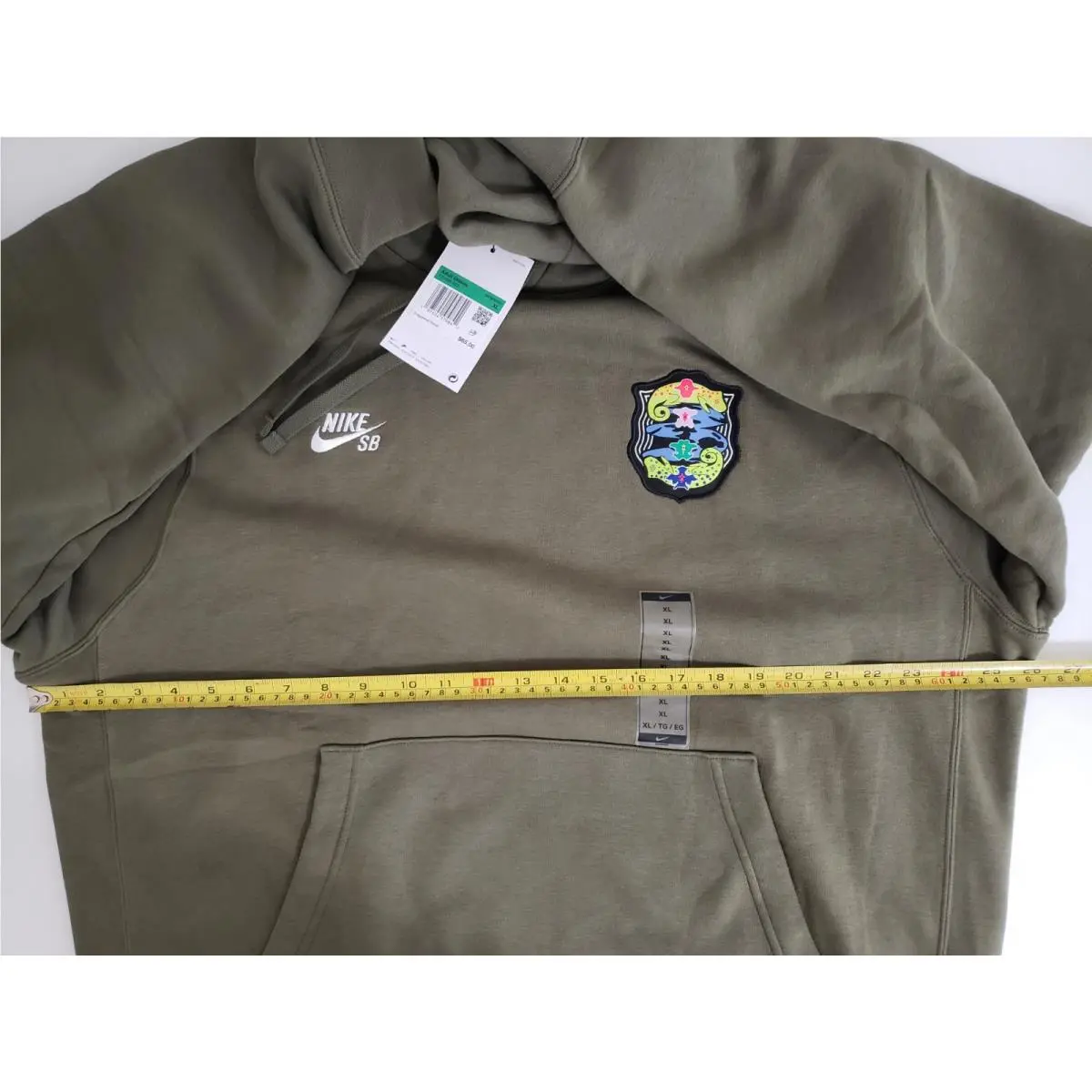 Nike clothing - FZ4098-222 - FZ4098-222 - Medium Olive/White (UPC: 197594579842) 10