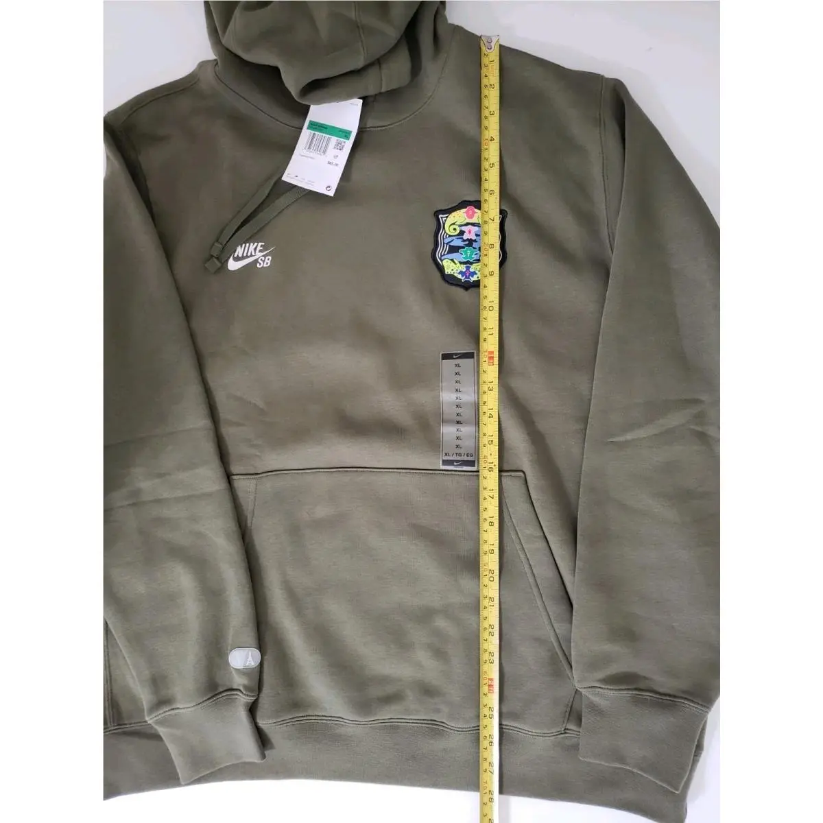 Nike clothing - FZ4098-222 - FZ4098-222 - Medium Olive/White (UPC: 197594579842) 12