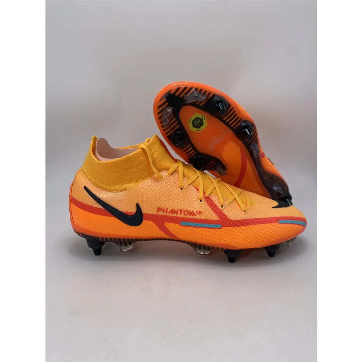 Nike Phantom GT2 Elite DF Sg-pro AC Laser Orange Cleats DJ8042 809 Men`s Sz 9.5
