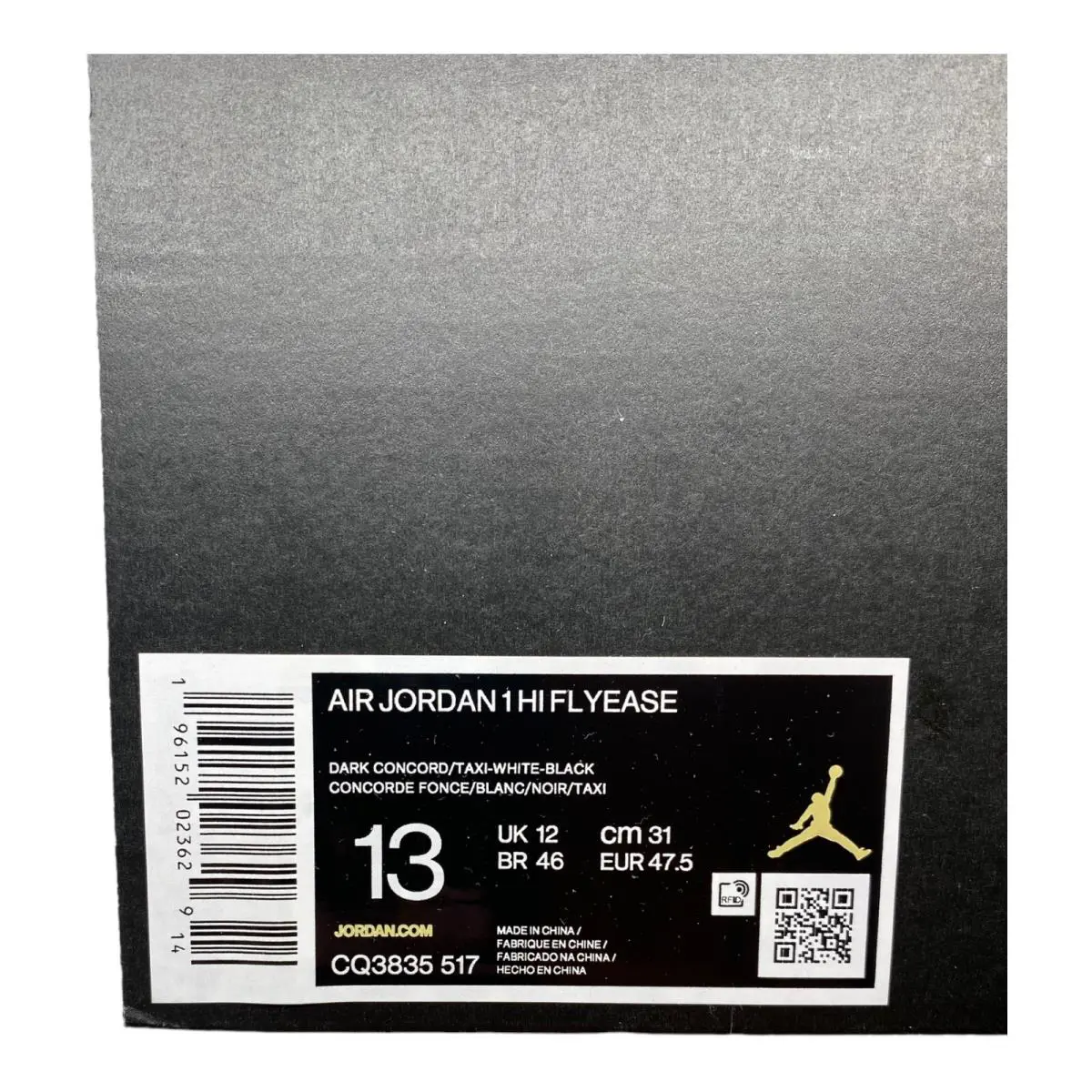 Nike shoes - Nike Air Jordan 1 - Air - CQ3835-517 - Dark Concord/White/Black/Taxi 6