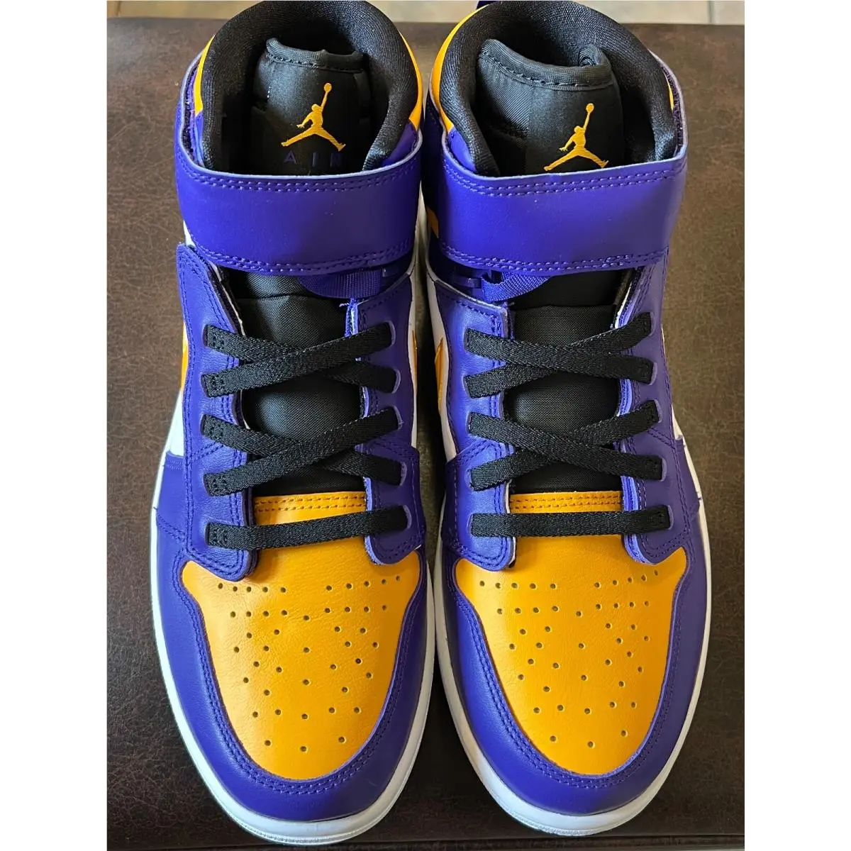 Nike shoes - Air Jordan 1 High FlyEase - CQ3835-517 - Dark Concord/White/Black/Taxi 8