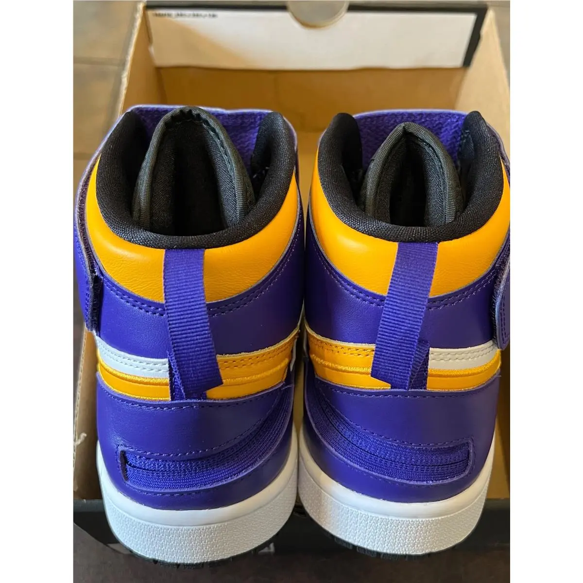 Nike shoes - Air Jordan 1 High FlyEase - CQ3835-517 - Dark Concord/White/Black/Taxi 14