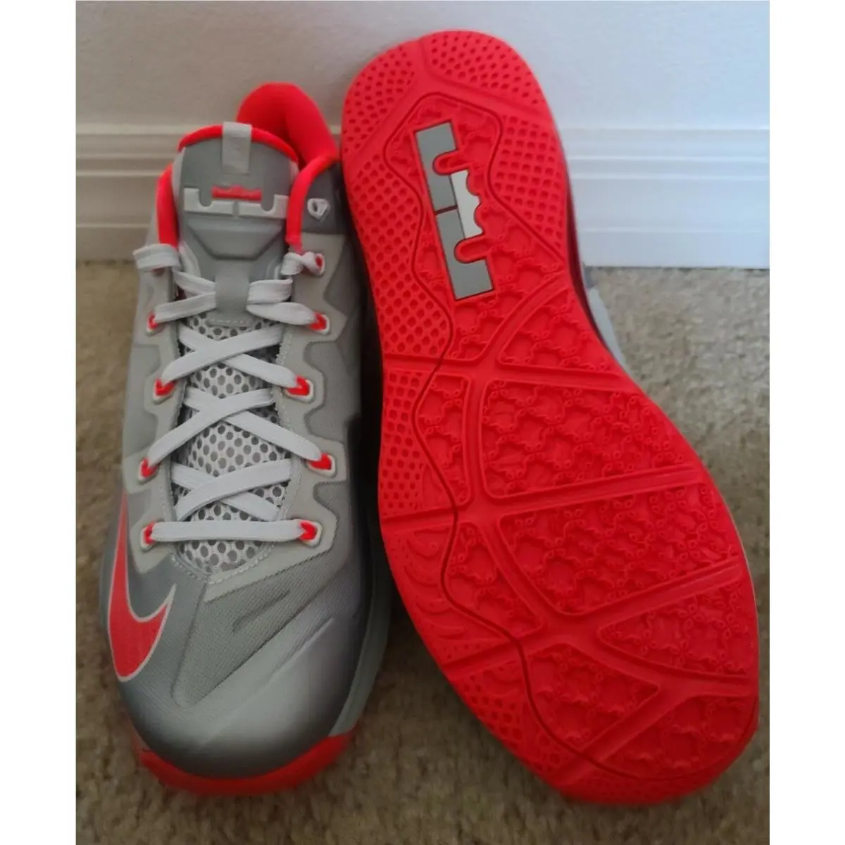 Nike shoes - Nike LeBron 11 - LeBron - 642849-001 - Gray 1
